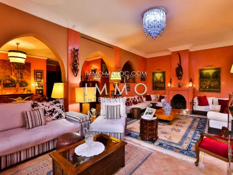 Villa en alquiler elegante marroquí Marrakech Palmeraie