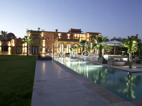 Compra villa marroquí refinado de gama alta Marrakech