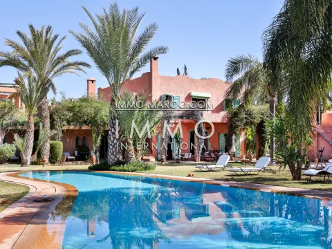 Villa en venta prestigio marroquí Marrakech Exterior Route Fes