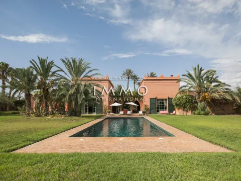Casa en venta de lujo marroquí Marrakech Palmeraie Bab Atlas