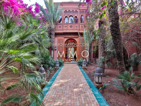 marrakech villa de lujo en venta palmeral