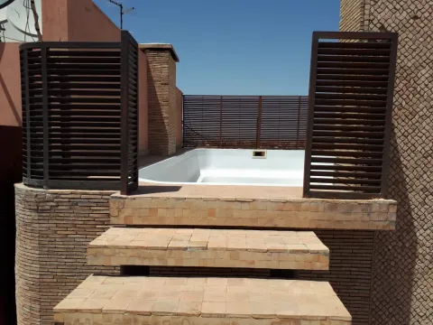 Venta apartamento moderno centro de Marrakech ville escuela secundaria francesa - Camp El Ghoul