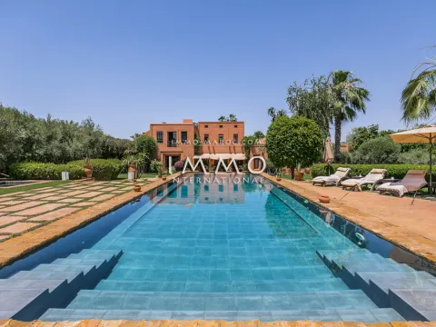 Villa en venta marroquí refinado de lujo Marrakech